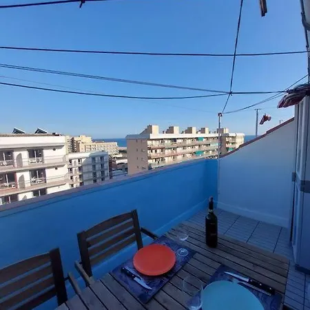 公寓 Estudio Pie De Playa - Piscina.